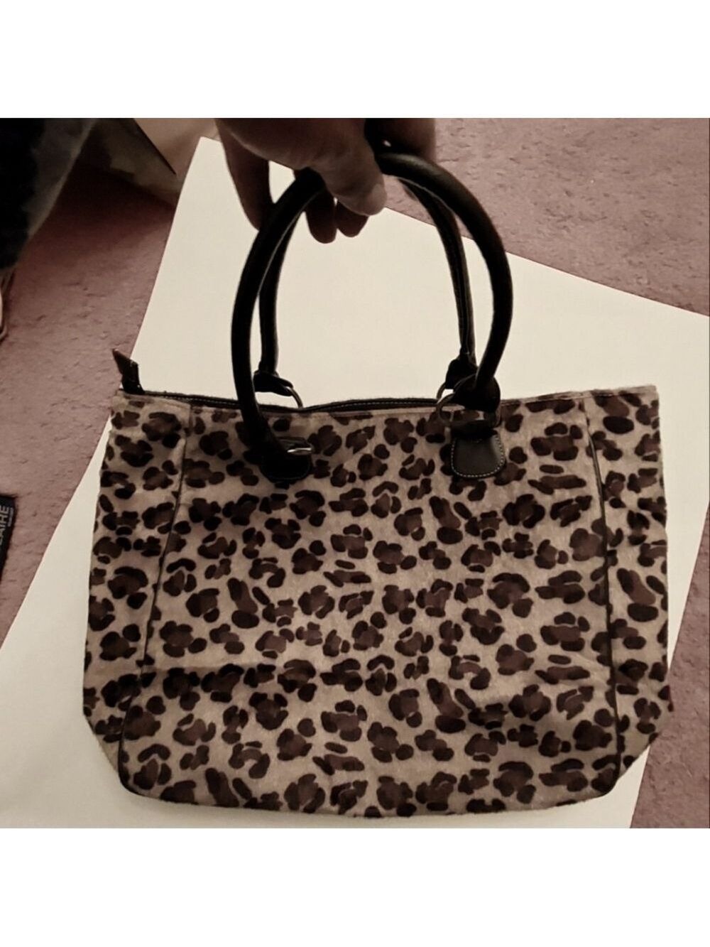 Vintage* Avon Animal Print Bag